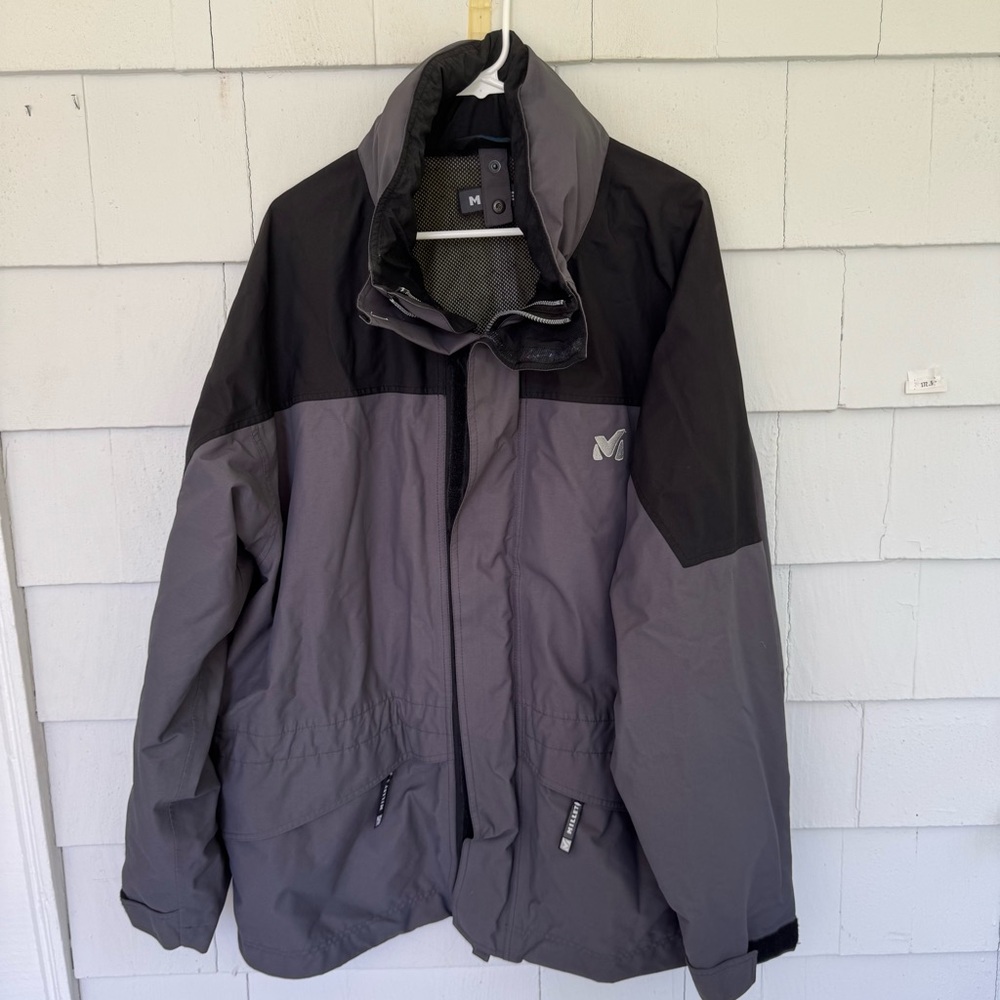 Millet Full Zip Gore-Tex Parka Jacket Gray size XXL